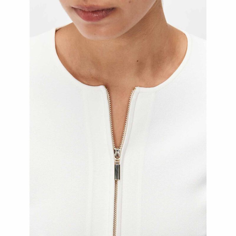 Veronika Maine Zip Front Milano Jacket image number 2